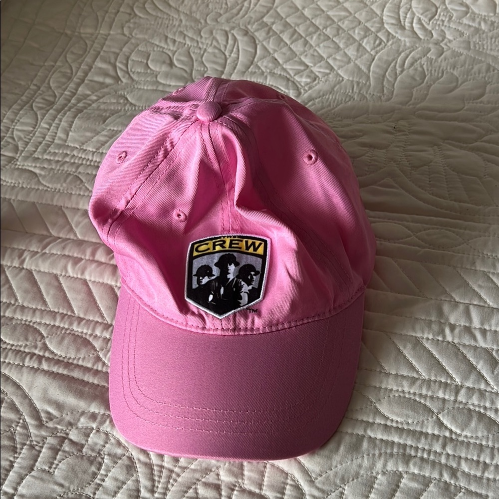 Crew Pink Baseball Cap